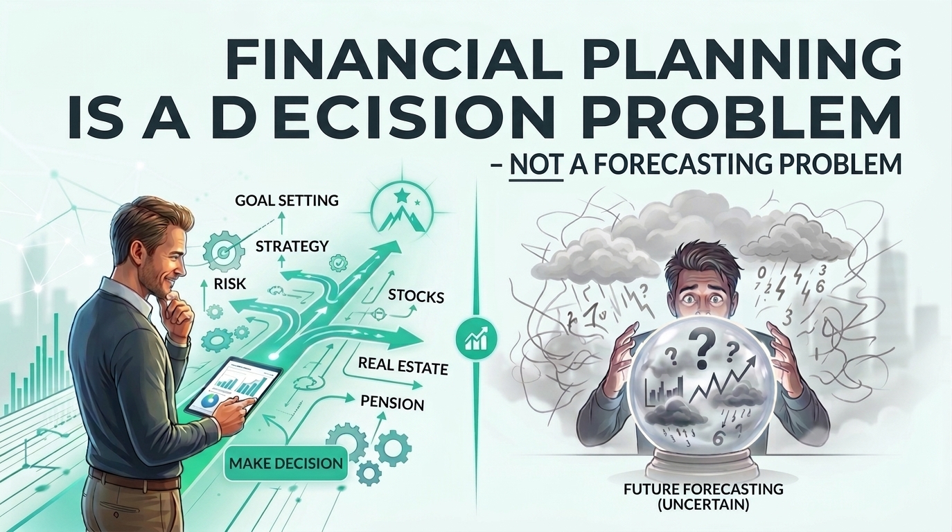 Financial planning is a decision problem — not a forecasting problem