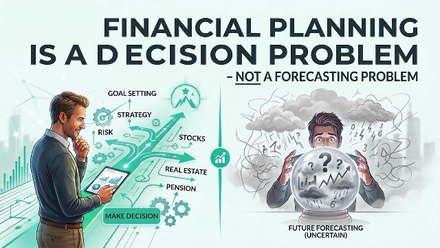 Financial planning is a decision problem — not a forecasting problem