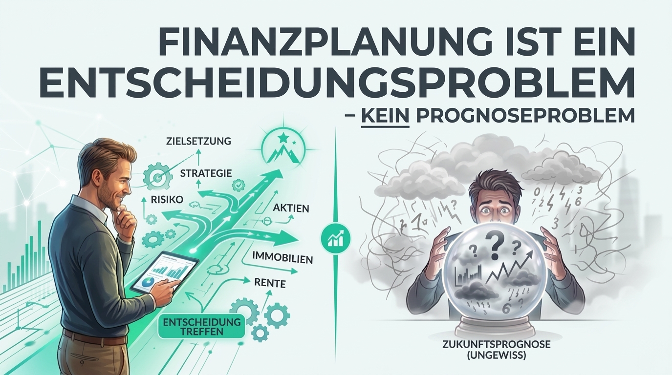 Finanzplanung ist ein Entscheidungsproblem – kein Prognoseproblem